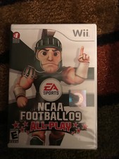 NCAA FOOTBALL 09 ALL-PLAY (Nintendo Wii, 2008) FACTORY SEALED!!!