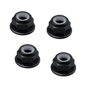 FTX Nylon Wheel Nuts M4 (Set Of 4) Black - Carnage Bugsta Vantage Outlaw Torro - Picture 1 of 1