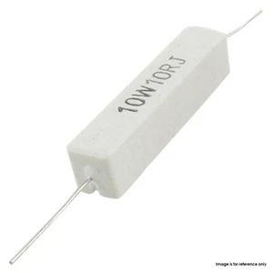 3 X Resistors 10W Watt 5% Wirewound Ceramic Cement - USA Free Shipping! - Picture 1 of 1