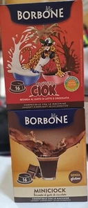 MIX64CAPSULE Caffè Borbone - Cioccolato/Ciok con vitamine COMPATIBILI A MODO MIO - Imagen 1 de 3