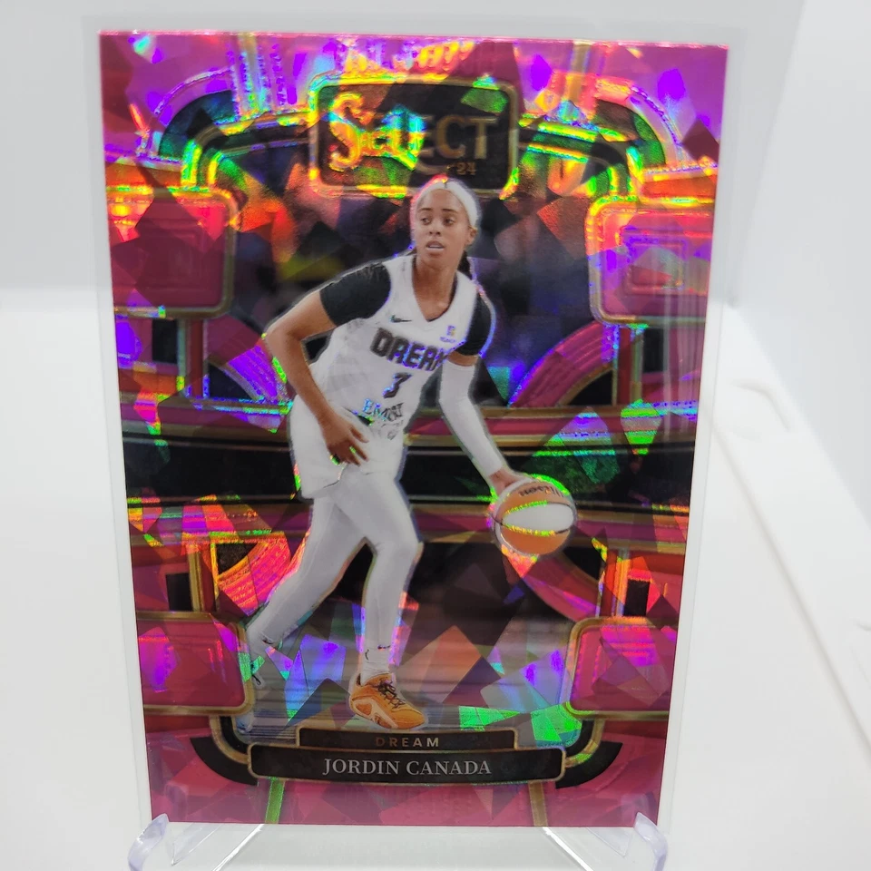 2024 Panini Select WNBA Jordin Canada 93 Concourse PINK ICE PRIZM - Image 1 of 2