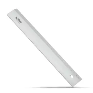 Accud STRAIGHT EDGE RULER Chrome Plated Hardened Tool Steel-300mm,500mm Or1000mm - Picture 1 of 4