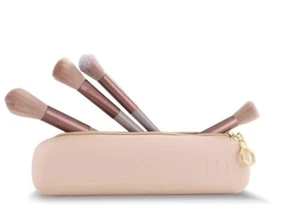 Silicone Makeup Brush Travel Case Travel Makeup Brush Holder Purse Waterproof - Picture 1 of 3
