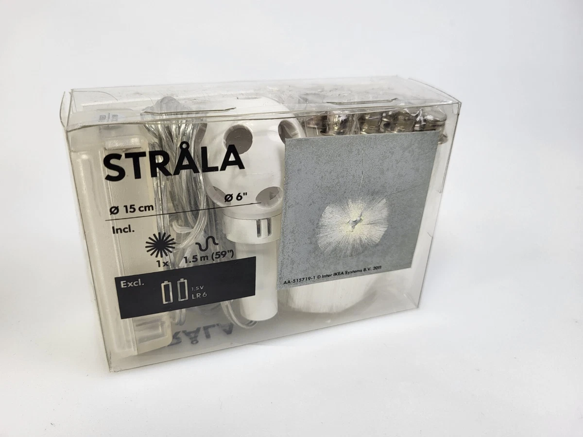 IKEA STRALA Glansa Kallt Light White STRÅLA 19972 Fiber Optic NEW