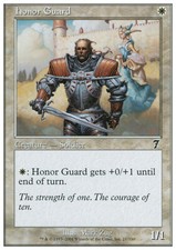 Magic the Gathering MTG Honor Guard (21) Seventh Edition   NM