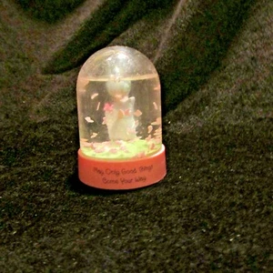 1989 Precious Moments Water Dome May Only Good Things Come Your Way - Picture 1 of 6