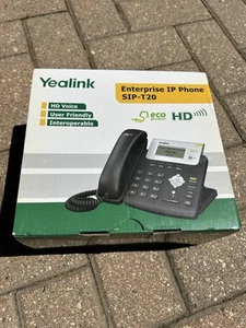 Yealink Enterprise IP SIP-T20 VoIP Phone HD Voice, Used, Untested - Bild 1 von 10