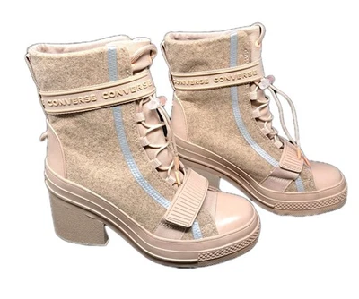 Botas Converse para mujer talla 8 beige Chuck Taylor All Star Foto 1 de 4