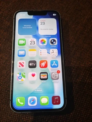 Apple iPhone 13 Mini Blue, 128GB, Unlocked Smashed Back Glass Fully Functioning✅ - Image 1 of 4