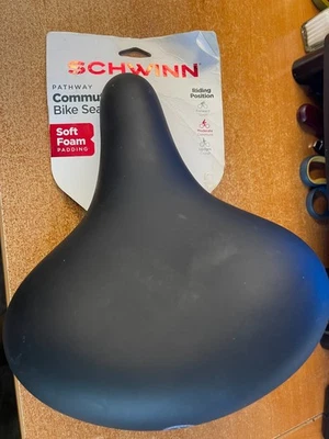 Schwinn Pathway Commute Bike Seat Soft Foam Padding - Image 1 of 2