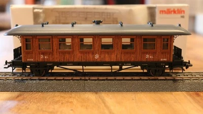 Märklin H0 42702 Personenwagen C3d 3. Klasse (2. Bauart)  SJ OVP - Bild 1 von 4
