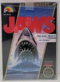 Jaws (NES) Complete in Box 