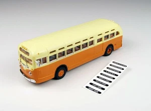 Classic Metal Works 32308 HO Mini Metals Orange/Cream GMC TDH-3610 Transit Bus - Picture 1 of 1
