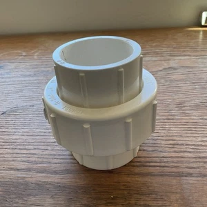 NEW 2" X 2" PVC Slip Union Joint 150 PSI Schedule 40 - Model # 511-14-2-2B - Picture 1 of 3