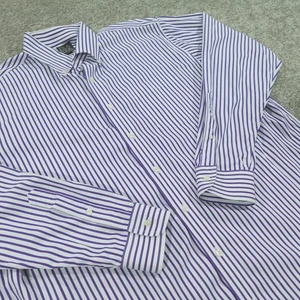 Jos A Bank Camicia Abito Uomo 17,5 36 Regular Fit Bottoni Collezione Executive - Foto 1 di 10