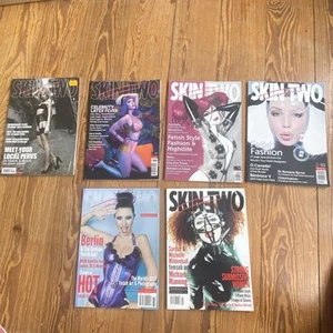 6x Skin 2 Rubber Latex Magazine Set – Art, Subculture, Photography – Englisch - Bild 1 von 9