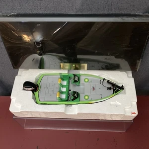 Vintage 1990’s BP Ranger Bass Fishing Diecast Boast 1/24 Scale w/Display Case. - Picture 1 of 13