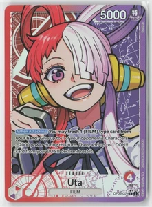 Uta Alt Art OP06-001 One Piece TCG Wings of the Captain English - Picture 1 of 2