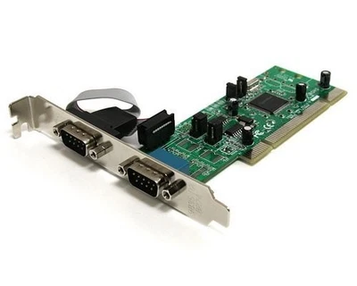 StarTech 2 Port PCI RS422/485 Serial Adapter Card with 161050 UART - 2 x 9-pin - Image 1 of 4