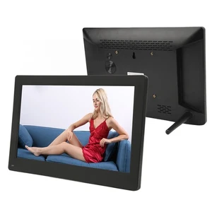EU Plug 13.3in Digital Photo Frame Multifunction HD Electronic Picture Frame NEW - Afbeelding 1 van 12