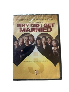WHY DID I GET MARRIED Tyler Perry DVD NEW/SEALED - Imagen 1 de 2