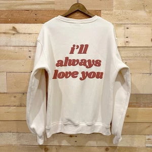 Happy Camp3r Rundhals Sweatshirt Gr. Large Puffdruck Langarm warm dick - Bild 1 von 7