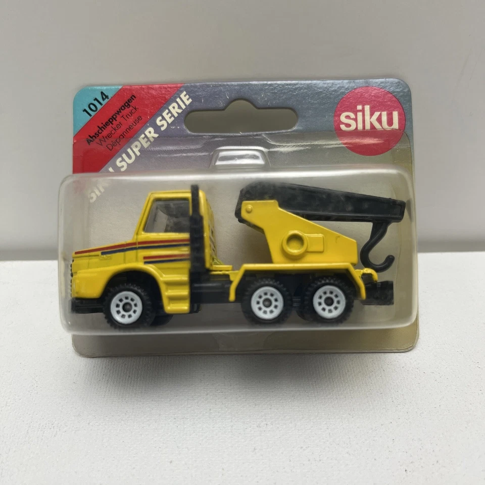 Camión grúa Siku 1/64 (remolcador) 1014 ANNA392 ¡Nuevo en paquete! Foto 1 de 4