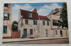 Pink House, Pre-Revolutionary Tavern, Charleston, S.C. Postcard (V2) - Picture 1 of 2