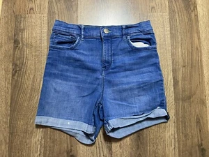 Gap Kids 1969 Jean Shorts, Girl's Size 14, Blue, Denim, Classic, Cuffed - Picture 1 of 11