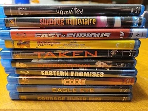 Lot of 10 Action Adventure Horror Blu Ray - Picture 1 of 11