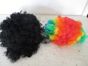 Curly Hair Wig, Halloween Costume Accessory, Choice Color, NWOT - Picture 1 of 5