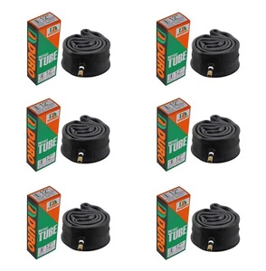 (6) HEAVY DUTY THORN RESISTANT DURO BIKE TUBE 12" 1/2x21/4 33mm 33mm SCHRADER - Picture 1 of 1