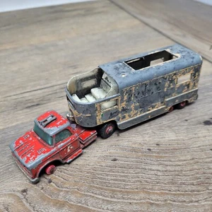 Matchbox King Size No K-18 Articulated Horse Van Vintage - Bild 1 von 7