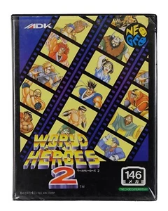 World Heroes 2 Neo Geo Japan Complete Tested Working - Picture 1 of 3