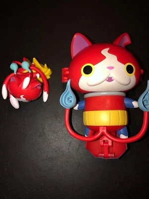 YoKai Watch Toy Figures Jibanyan Komasan Lot Monster Anime Hasbro A5 - Image 1 of 4
