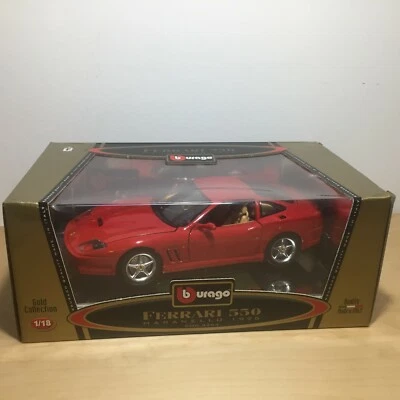 BBURAGO FERRARI 550 (1996) COD. 3364  1/18 - Immagine 1 di 4
