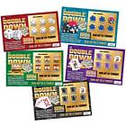 DOUBLE DOWN - Casino Night Fake Scratch Off Cards (5 tickets) - Win $1000 or ...