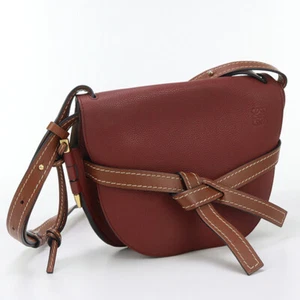 LOEWE Gate Dual Bag Shoulder Bag Calfskin red Women - Picture 1 of 7