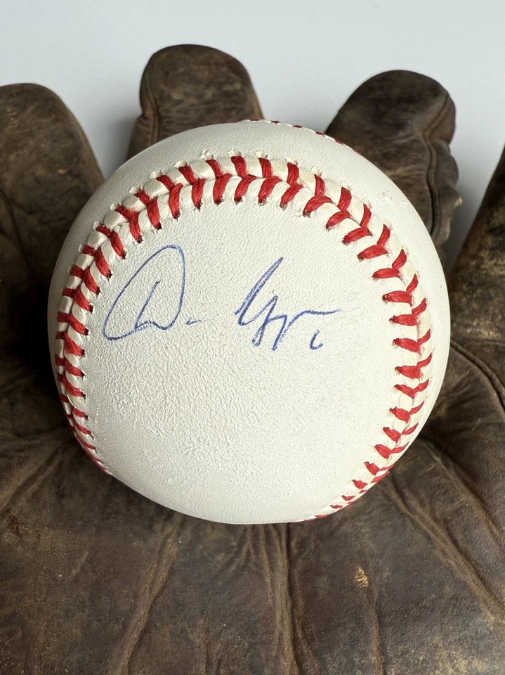 Béisbol oficial autografiado firmado por Dan Uggla de la Liga Nacional (ONL) Foto 1 de 2