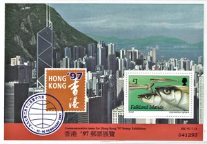 Falkland Islands Scott 671 Hong Kong '97 International Philatelic Expedition - Picture 1 of 1