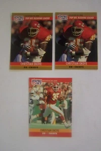 Christian Okoye NFL Pro Set 1989 #9, 90 #532 Kansas City Chiefs - Picture 1 of 1