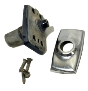 1992-1996 Ford F150 F250 F350 ANTENA BASE AND MOUNT WITH BEZEL AND HARDWARE OEM - Picture 1 of 6