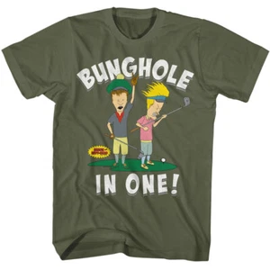 MTV Classic Beavis And Butthead Golf Spundloch in einem Herren T-Shirt - Bild 1 von 3