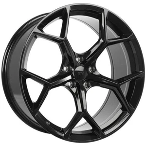 Set of 4 19in Black Alloy Wheel Rims for Mercedes E420, OE2N8Y9 5x112 5Lug - Picture 1 of 1