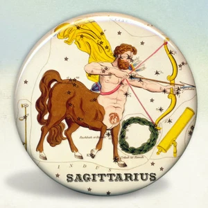 Specchio tascabile segno zodiacale costellazione del Sagittario - Foto 1 di 3