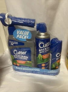 Cutter Backyard Bug Control VALUE PACK :: 32oz Spray, 16oz Fogger, 6oz Repellant - Picture 1 of 1