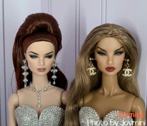 Necklace Earrings For Fashion Royalty Integrity Poppy Parker NuFace Doll Jewelry - Picture 1 of 20