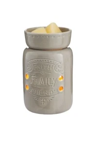 Candle Warmers Midsize Illumination Fragrance Warmer Gray New - Picture 1 of 6