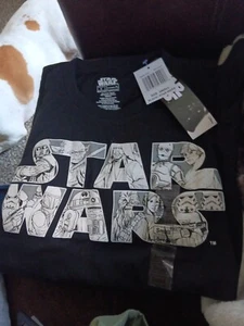 Boys Star Wars Shirt Black Size Sm New With Tags - Picture 1 of 1