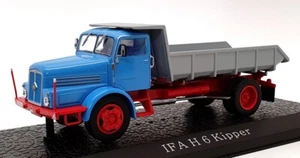 Atlas Editions 1/43 Scale 7 167 115 - IFA H6 Kipper Truck - Blue/Grey - Picture 1 of 5